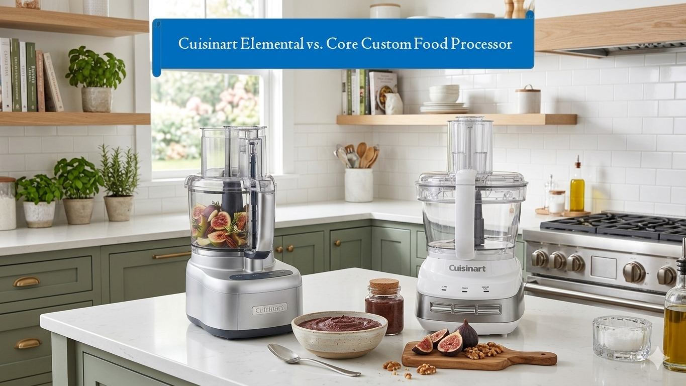 Cuisinart Elemental vs. Core Custom Food Processor