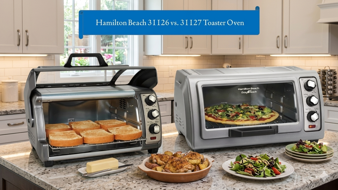 Hamilton Beach 31126 vs. 31127 Toaster Oven