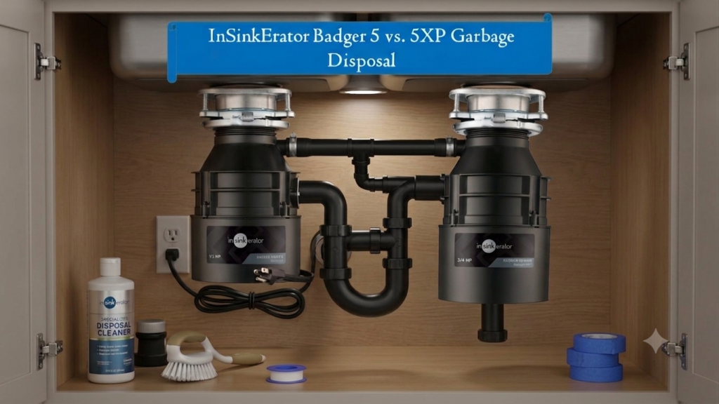 InSinkErator Badger 5 vs. 5XP