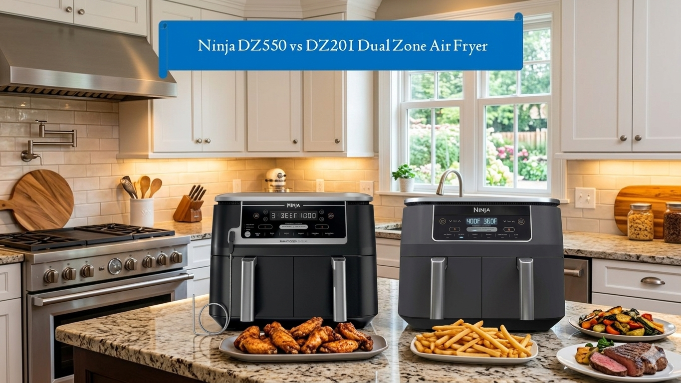Ninja DZ550 vs DZ201 Dual Zone Air Fryer