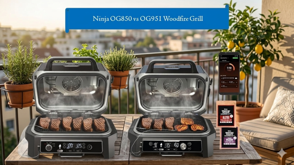 Ninja OG850 vs OG951 Woodfire Grill