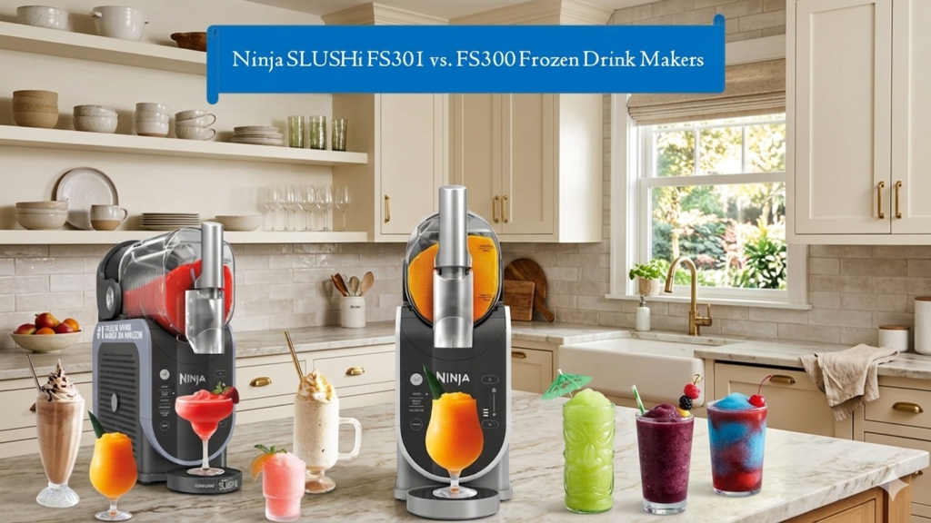 Ninja SLUSHi FS301 vs. FS300
