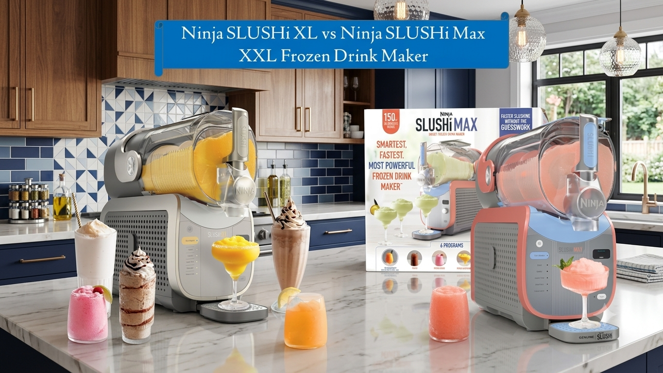 Ninja SLUSHi XL vs Ninja SLUSHi Max XXL