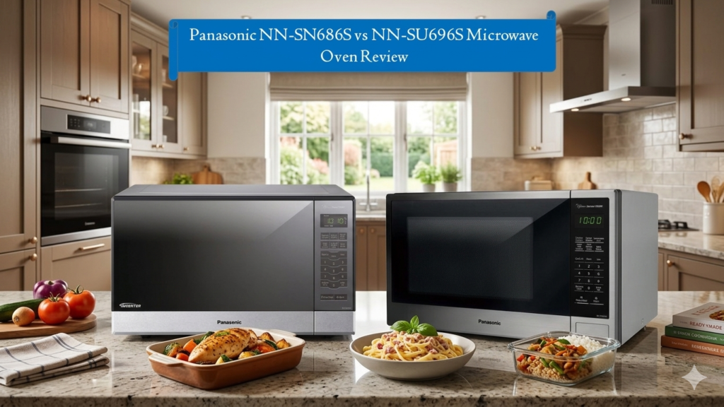 Panasonic NN-SN686S vs NN-SU696S Microwave Oven Review