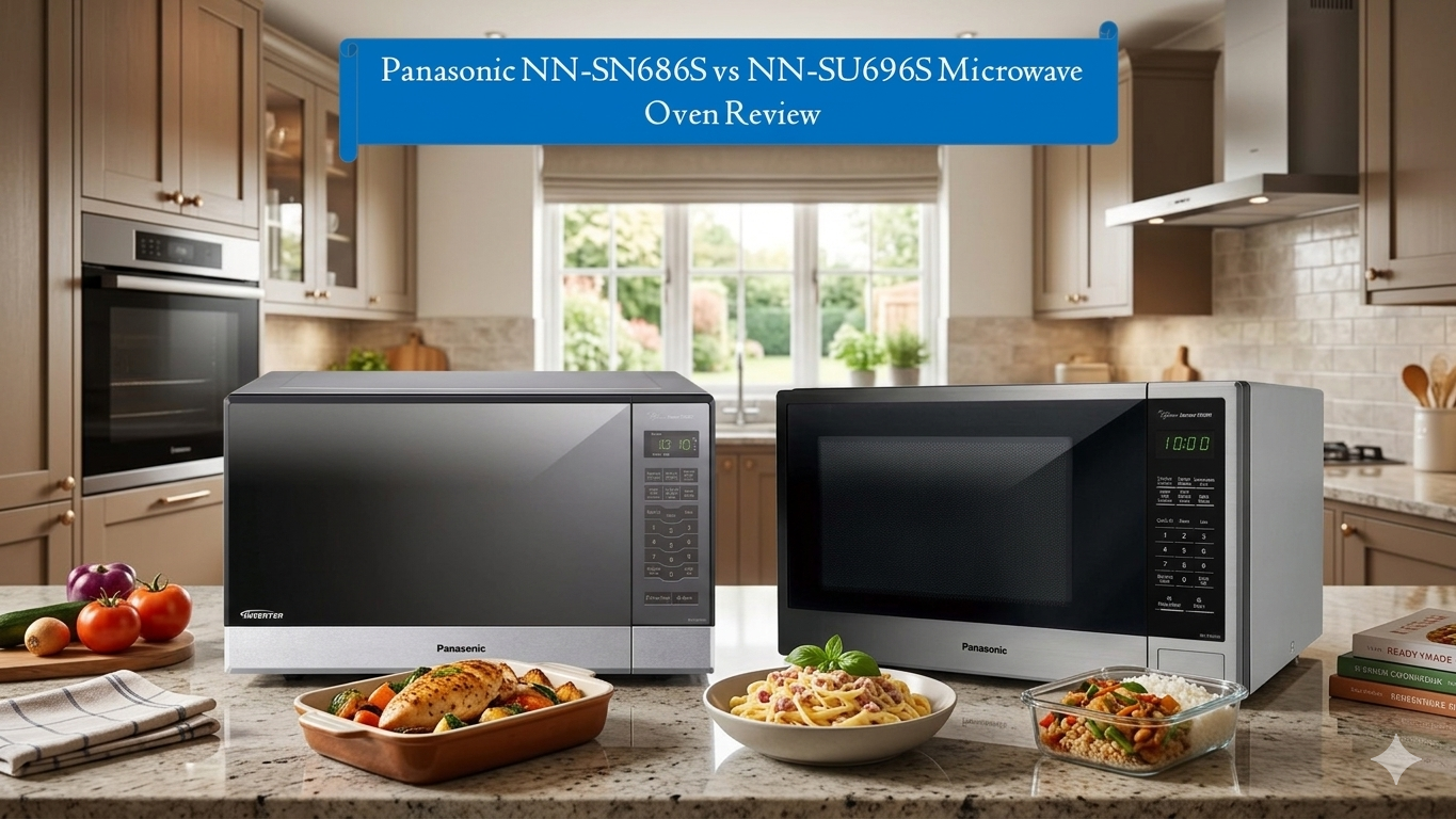 Panasonic NN-SN686S vs NN-SU696S Microwave Oven Review