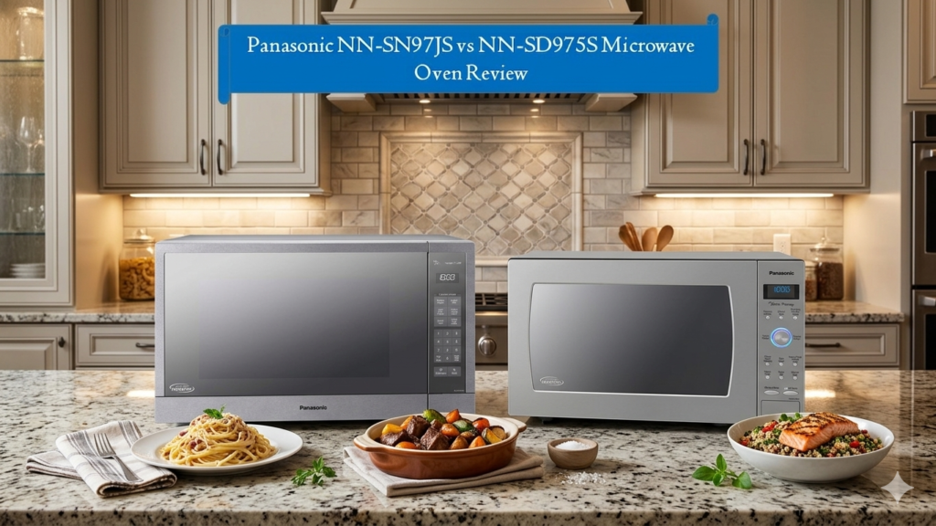 Panasonic NN-SN97JS vs NN-SD975S Microwave Oven Review