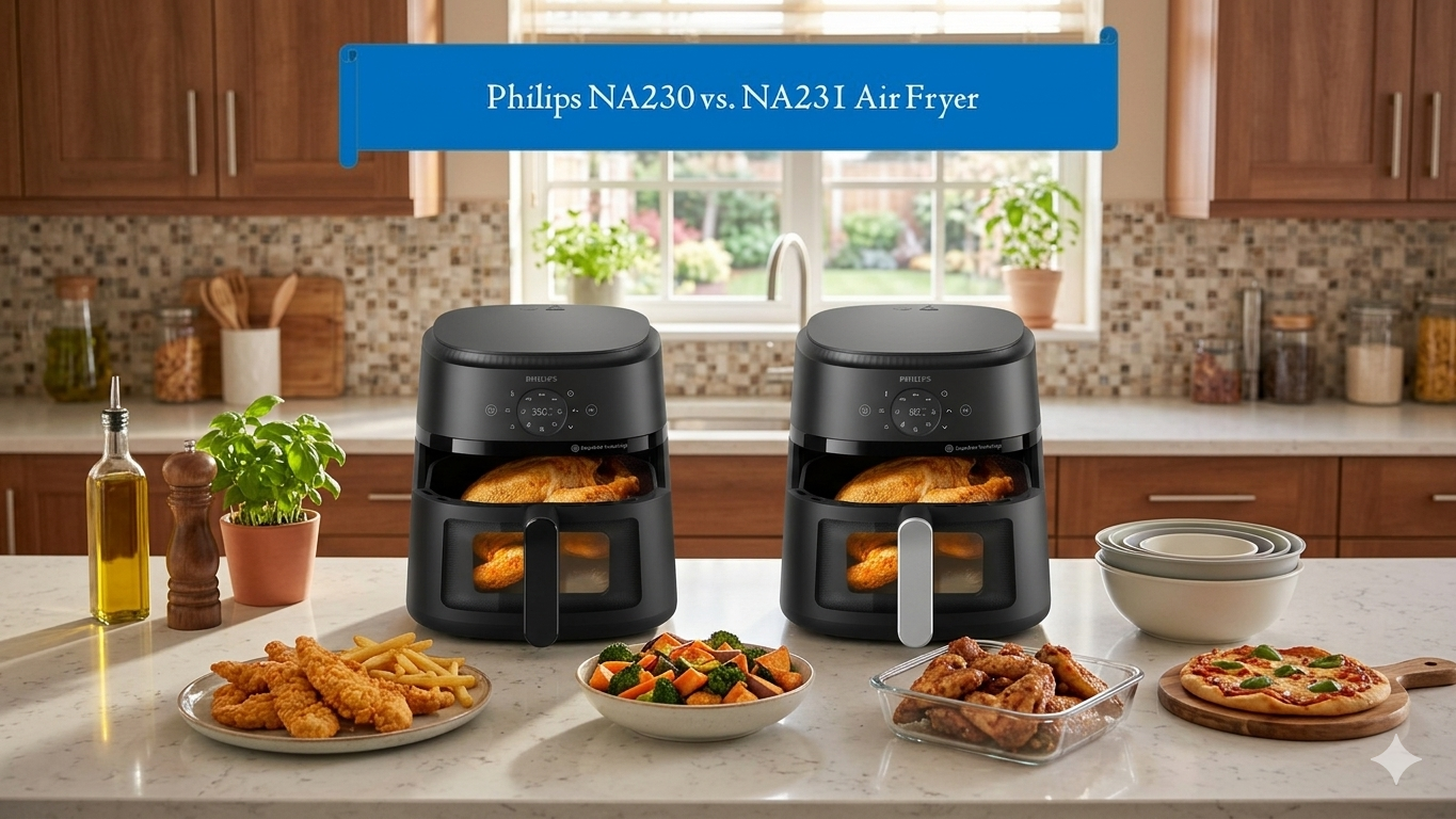 Philips NA230 vs. NA231 Air Fryer
