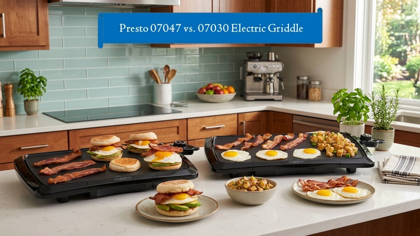 Presto 07047 vs. 07030 Electric Griddle