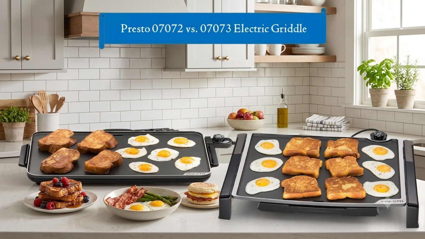 Presto 07072 vs. 07073 Electric Griddle