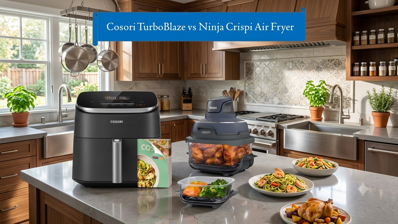Cosori TurboBlaze vs Ninja Crispi Air Fryer