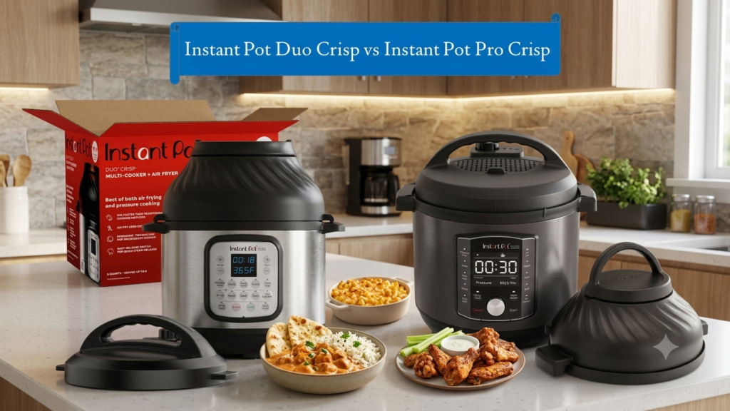 Instant Pot Duo Crisp vs Instant Pot Pro Crisp