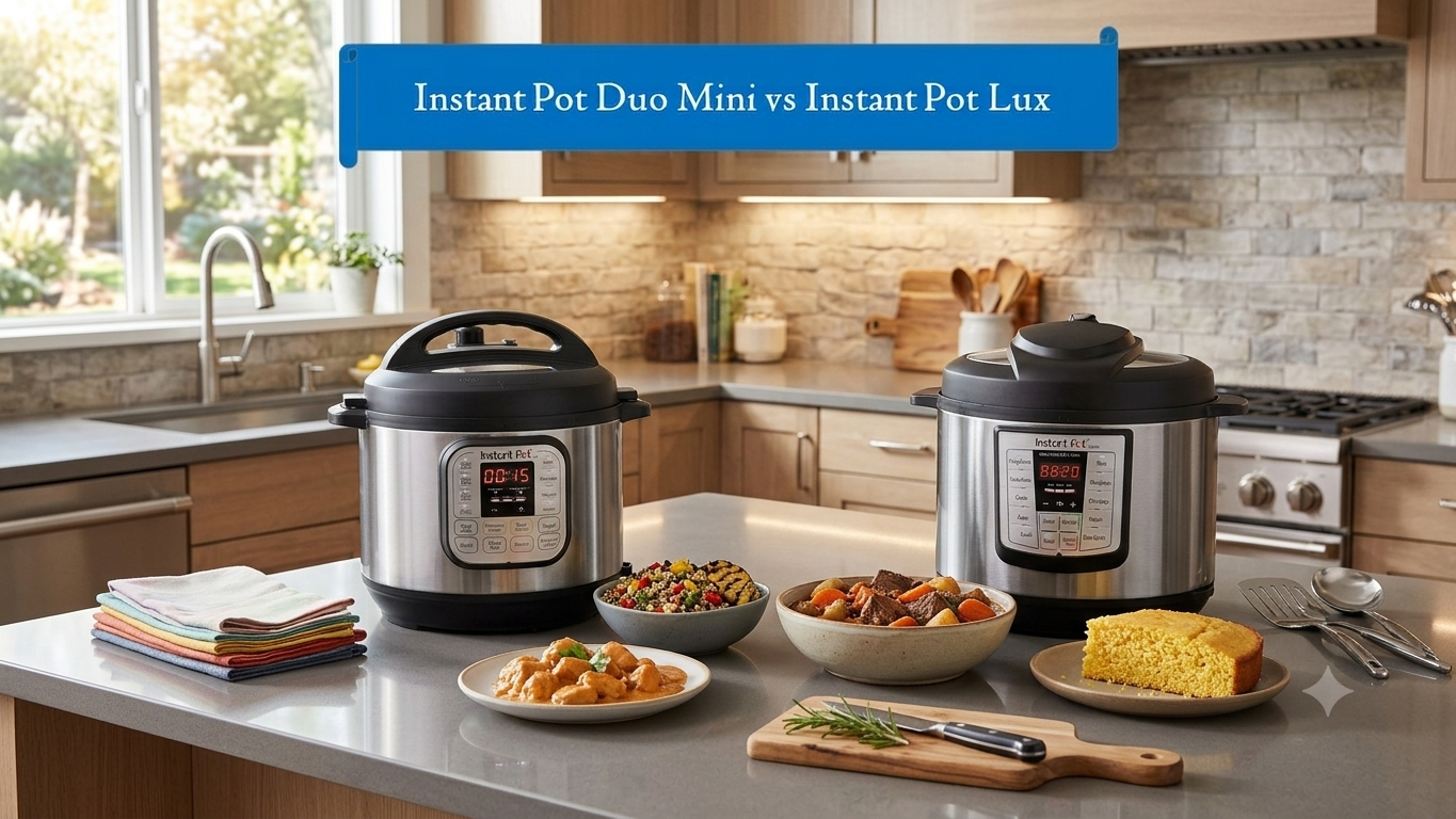 Instant Pot Duo Mini vs Instant Pot Lux