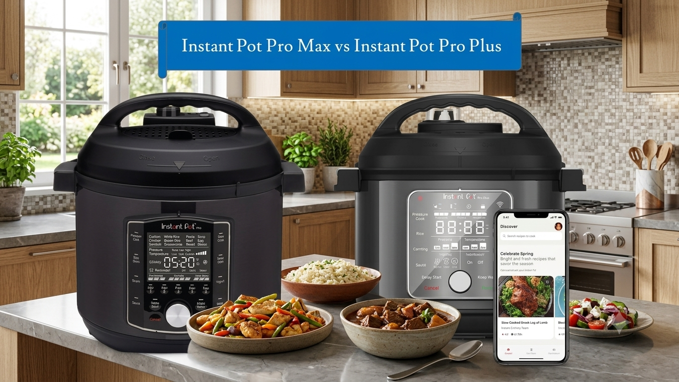 Instant Pot Pro Max vs Instant Pot Pro Plus