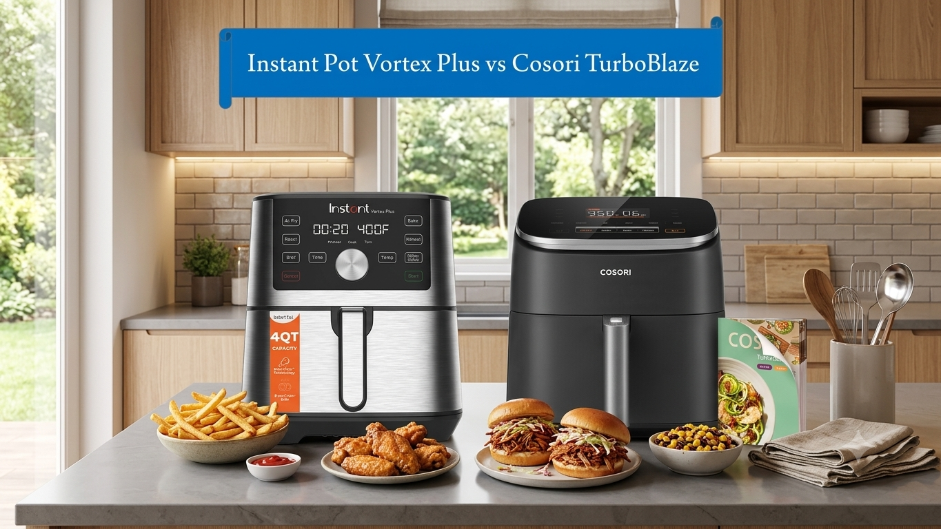 Instant Pot Vortex Plus vs Cosori TurboBlaze