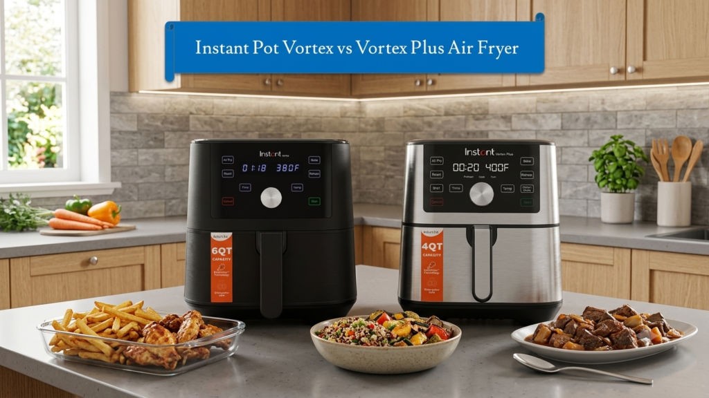 Instant Pot Vortex vs Vortex Plus